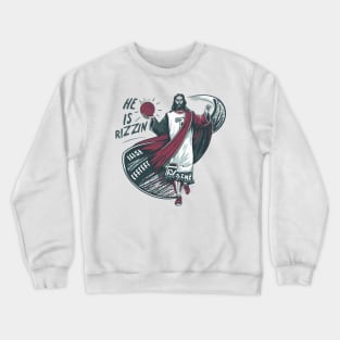 He is Rizzin: The Ascending Player Crewneck Sweatshirt